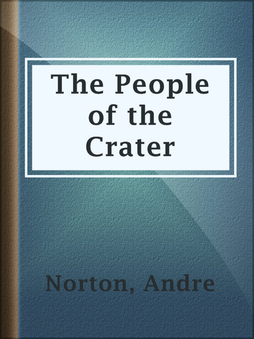 Cover image for The People of the Crater
